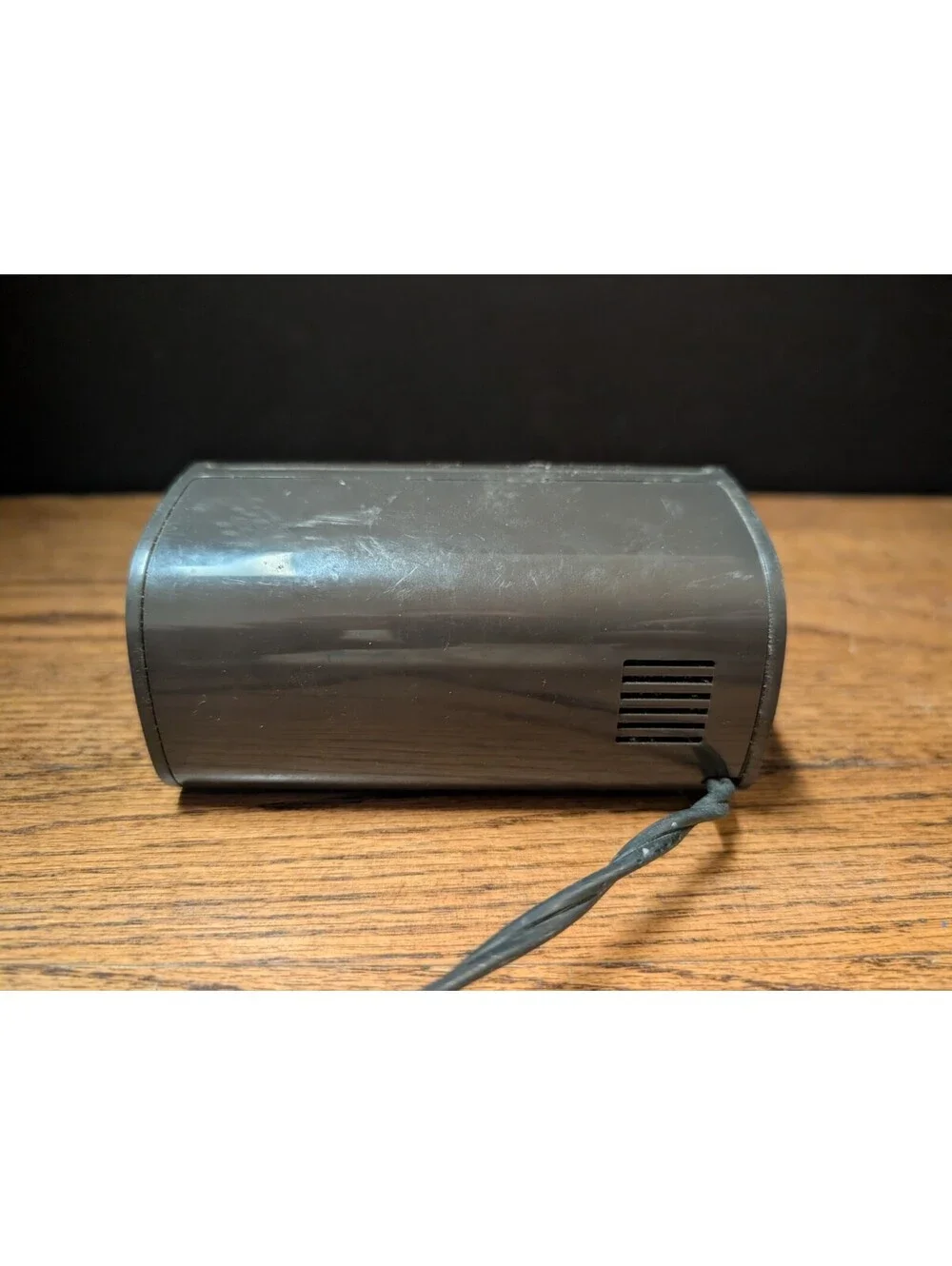 Vintage Brown Copal Japan Model 222 Flip Clock - Missing Knob